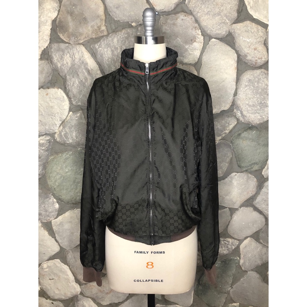 Authentic Gucci unisex windbreaker jacket size L - Picture 1 of 5
